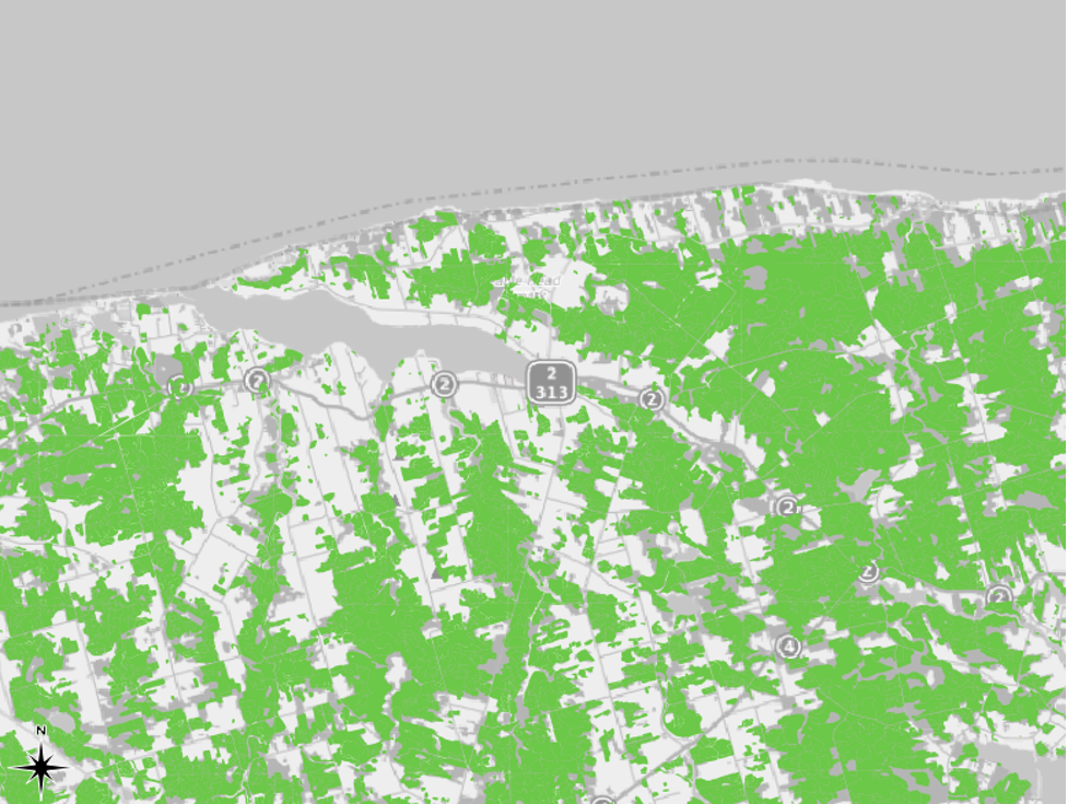 Figure 2.81. Updated map with Standard Deviation value.