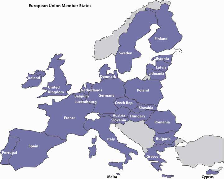 The Nations of the European Union
