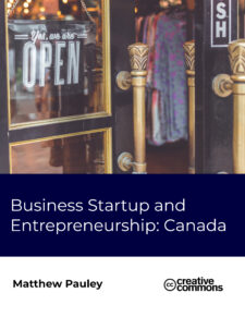 Business Startup and Entrepreneurship: Canada book cover