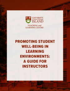 Promoting Student Well-Being in Learning Environments: A Guide for Instructors book cover